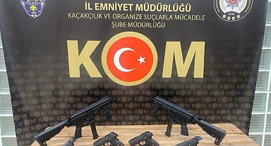 Silah ticareti suçundan 2 gözaltı