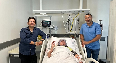 FELÇ (İNME)’E SEBEP OLAN KALP DELİĞİ BİR SAATLİK İŞLEMLE KAPATILDI.