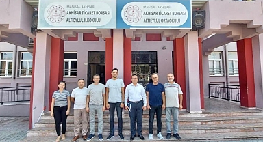 İlçe Milli Eğitim Müdürü Süleyman ERDEM'den Okul Müdürlerine Ziyaret