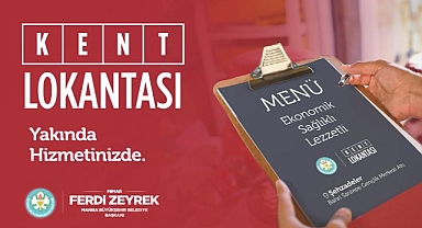 Manisa’ya Kent Lokantası Geliyor