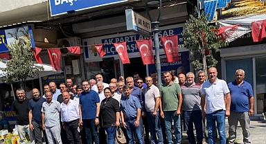AK Parti Akhisar İlçe Başkanı Sözcüer Muhtarlarla Bir araya geldi