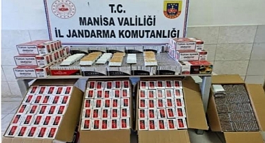 Akhisar'da Kaçak sigara Operasyonu