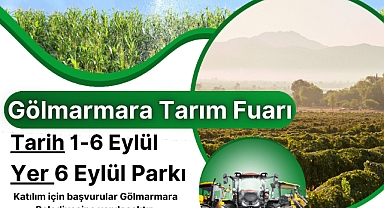 GÖLMARMARA TARIM FUARI BAŞLIYOR