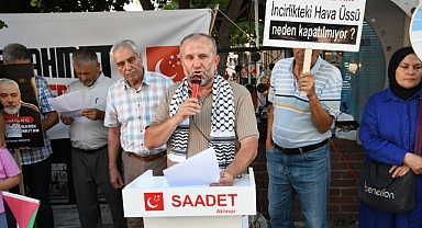 Saadet Partisi Basın Açıklaması Yaptı