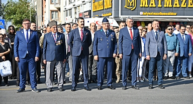 19 Eylül Gaziler günü Akhisar'da törenle kutlandı