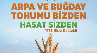 Büyükşehir’den çiftçilere tohum desteği
