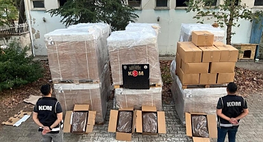 Kaçakçılık operasyonu: 3 ton tütün ele geçirildi!