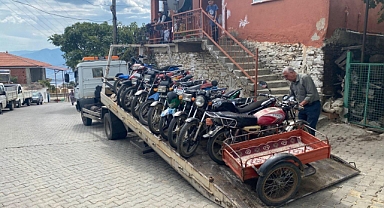 Motosiklet denetimi: 15 araç trafikten men edildi!