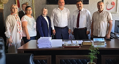 Özel Bizim Çocuklarımız Özel Eğitim ve Rehabilitasyon Merkezin den İlçe Milli Eğitim Ziyareti