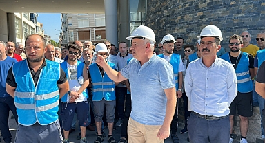 Soma'dan Ankara'ya yürüyüş başlatan Fernas işçileri Akhisar’da