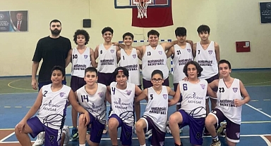 Akhisargücü U14 Erkek Basketbol Takımı deplasmanda farklı kazandı 40-81