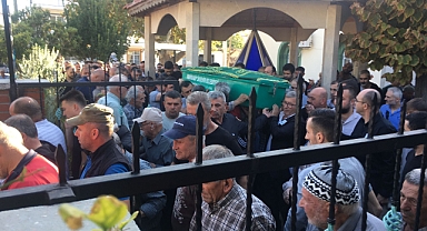 TALİHSİZ İŞÇİ GÖZYAŞLARI İÇİNDE UĞURLANDI.