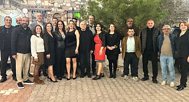 Kesk Emekli olan Üyelerin Onuruna Yemek düzenledi