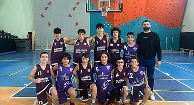Akhisargücü U14 Erkek Basketbol Takımı Namağlup 6 da 6 Yoluna Devam Ediyor 40-8