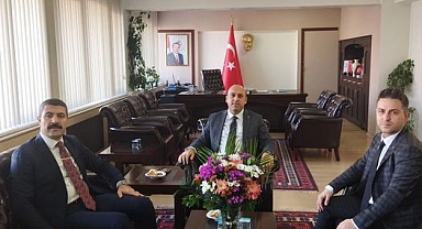 Başsavcı Erkaya, Kaymakam Can’ı ziyaret etti