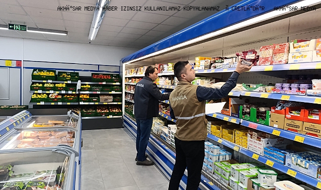 İlçe Tarım Müdürlüğü zincir marketlere taklit tağşiş ürün kontrolleri gerçekleştirildi.