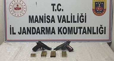 Akhisar'da Ruhsatsız Silah Operasyonu