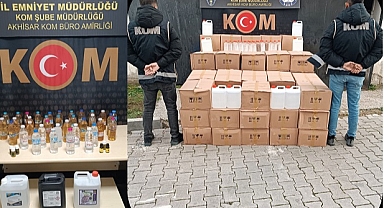 AKHİSAR'DA YILBAŞI ÖNCESİ SAHTE İÇKİYE GEÇİT YOK