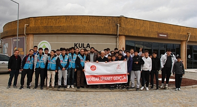 Akhisar Diyanet Gençlik, Kula'da Eğitim ve Kültür Kampına Katıldı
