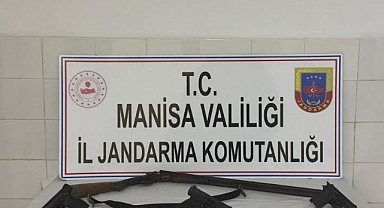 Akhisar ve Gördes'te Ruhsatsız Silah Operasyonu