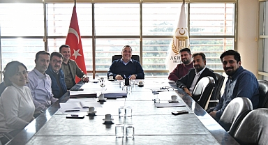 Başkan Dutlulu, Zeytin ve Zeytinyağı OSB toplantısını yaptı