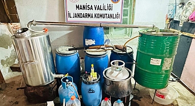 Jandarma'dan sahte içki operasyonu!