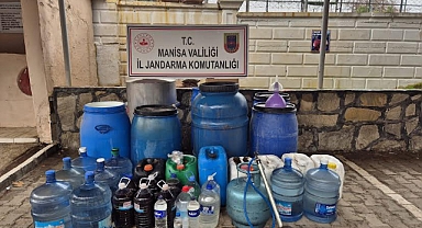 Jandarmadan eş zamanlı baskın: 13 adreste kaçak alkol operasyonu!