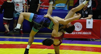 Okul Sporları Güreş Grup Müsabakaları Başladı