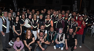 Motosiklet Tutkunları Akhisar'da Riders Motosiklet Kulübü iftar yemeğinde bir araya geldi 