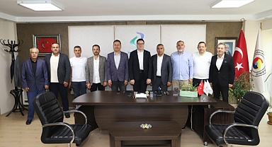 Ak parti İlçe Başkanı Sözcüer'den ATSO'ya Ziyaret