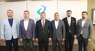 Anahtar Parti Heyetinden ATSO'ya Nezaket Ziyareti
