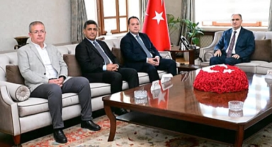 Başkan Dutlulu'dan Vali Özkan'a Nezaket Ziyareti