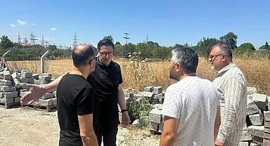 Başkan Sözcüer'den Yangın Mağdurlarına Destek Ziyareti