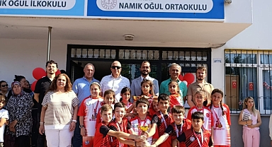 NAMIK OĞUL İLKOKULU MİNİK ORYANTİRİNG’CİLERİNDEN 2 KUPA 16 MADALYA GELDİ
