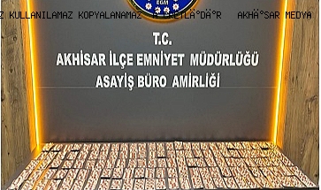 Akhisar’da Uyuşturucu Operasyonu: 1835 Adet Sentetik Ecza Hap Ele Geçirildi