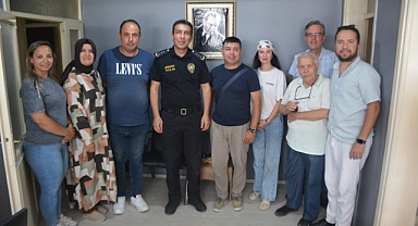 AKHİSAR İLÇE EMNİYET MÜDÜRÜ TURGUT COŞKUN’DAN BASINA VEDA ZİYARETİ