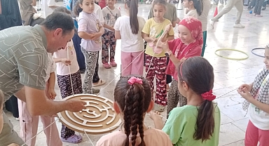 Çocuklar Camide Buluştu: “Kubbeli Macera” Coşkusu Çiçekli Camii’nde Yaşandı