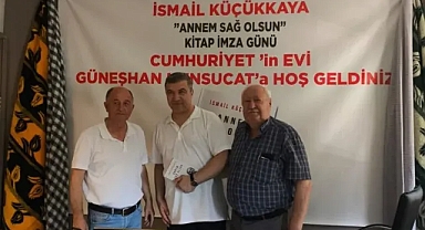 KÜÇÜK KAYA NIN “ANNEM SAĞ OLSUN” KİTABI YOĞUN İLGİ GÖRDÜ