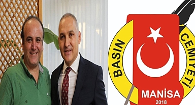 MANİSA BASIN CEMİYETİ'NDEN METİN ÖZTÜRK'E VEDA