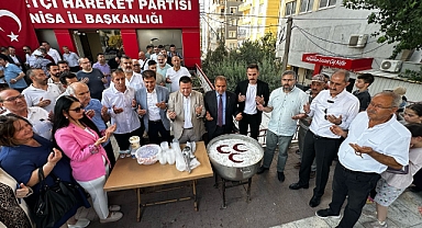 MHP Manisa İl Başkanlığı'ndan Aşure Hayrı