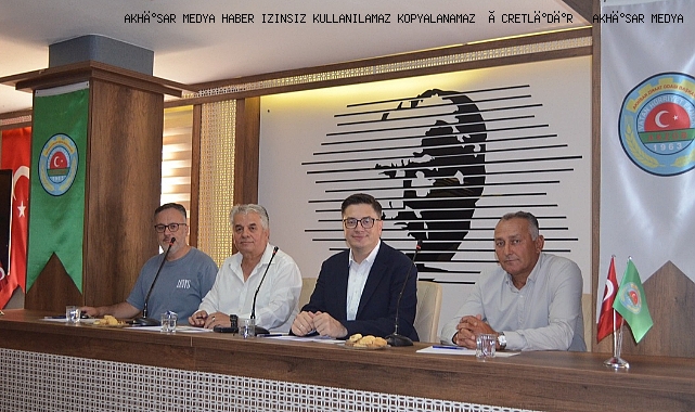 AK Parti İlçe Başkanı Sözcüer'den Ziraat Odası'na Ziyaret: Çiftçilerin Sorunları Masaya Yatırıldı