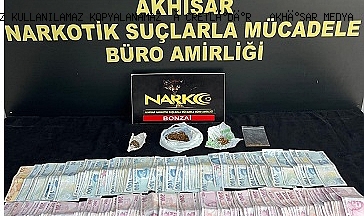 AKHİSAR’DA UYUŞTURUCU OPERASYONU: 2 ŞÜPHELİ TUTUKLANDI
