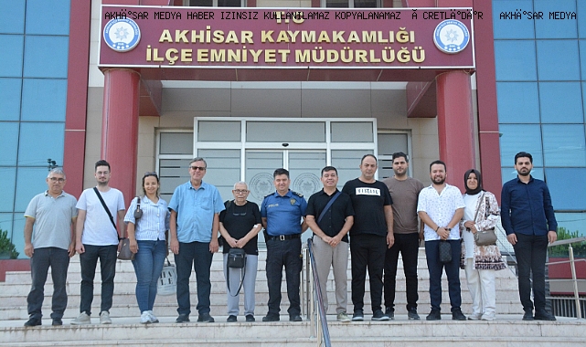 Basın Mensuplarından Emniyet Müdürü Taşan’a Hayırlı Olsun Ziyareti