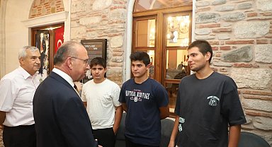 Başkan Çetin Akın'dan Üniversite Tercih Merkezine Ziyaret 