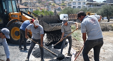 Fen İşleri Müdürlüğü Ekiplerinden Yoğun Mesai: İlçede Asfalt ve Parke Çalışmaları Hız Kesmiyor