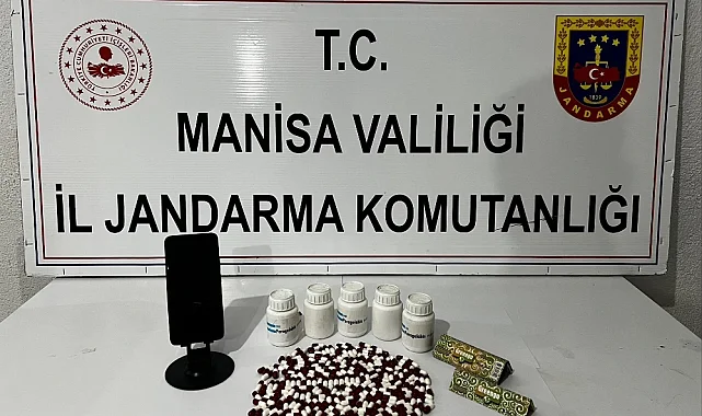 Kula'da 258 Sentetik Hap Ele Geçirildi