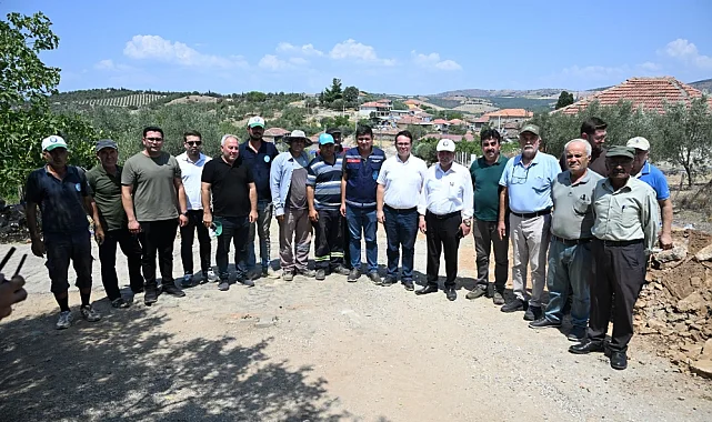 Kurttutan'da 40 Yıllık Su Hattı Yenileniyor