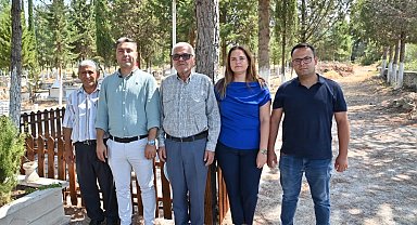 Manisa Büyükşehir Belediyesi Şehit Kabirlerini Yeniliyor