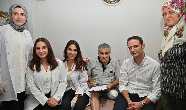 Manisa Büyükşehir'den Vatandaşlara Evde Bakım Desteği