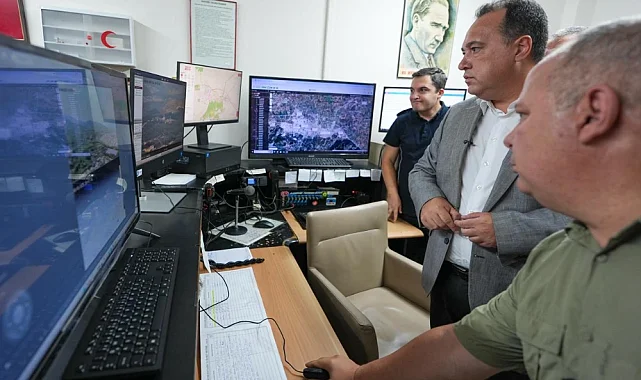 Manisa'da Yangınlara Karşı 7/24 Termal Gözetim Başladı